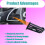 BMW X5 X6 X7 Center Dash AC Outlet Vent Panel Black Left 5