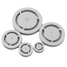 5 Stuks Aardewerk Voetring Gereedschap Set Klei Basis Aligners voor Keramiek, Even Voetdruk voor Aardewerk Schalen, Bekers