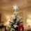 Lighted Christmas Tree Topper with Snowflake Projector LED 8