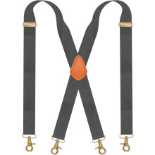 Snap Hook Suspenders for Men Adjustable Retro Style