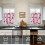 Cherry Kitchen Curtains Set with Valance 3-Piece Rod Pocket 4