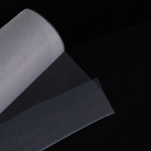 Light Grey Mesh Tulle Fabric for Wedding Bows Tutu Skirts 2