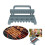 Portable Folding BBQ Skewer Maker for Meat Kebabs 1 Mold 6
