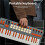 M-VAVE SMK-37 Pro 37-Key MIDI Controller with 16 RGB Pads 8 Knobs Built-in Synthesizer Portable Keyboard Instruments Digital 10