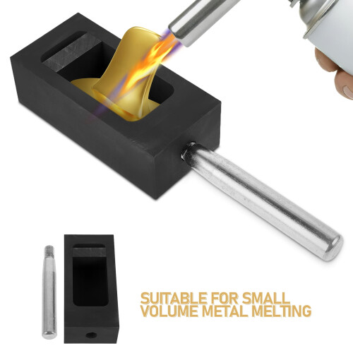 Graphite ingot mold for copper aluminum casting with handle 2