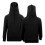 Kids' Solid Color Zip-Up Hoodies with Pocket 4