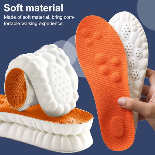 Memory Foam Insoles Unisex Cut-to-Fit Breathable Arch 1