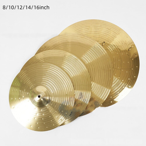 Brass Cymbal Set 8 10 12 14 16 Inch 1
