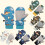 Kids' Splashproof Windproof Winter Mittens Dinosaur Print 8