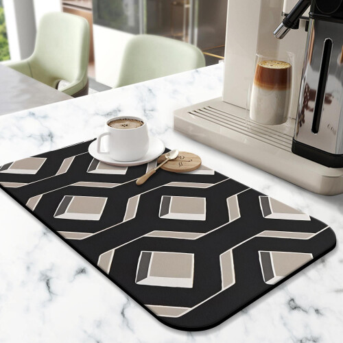 Coffee Drying Mat Diatom Mud 19.5x12in 1