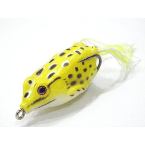 Topwater Frog Lures Set Weedless Soft Bait 5 Pcs 1