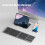 Full-Key Folding CNC Integration Keyboard, Portable Digital Touchpad, Tablet, Mobile Phone, Tablet, Laptop 10