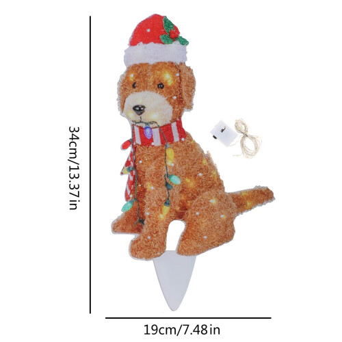 LED Christmas Dog String Light Indoor Decorative Lamp 1