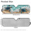 Turtle Beach Windshield Sun Shade UV Heat Protection 6