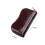 Genuine Leather Key Bag with Zipper 6 Hooks 2 Card Slots 5