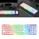 Gaming Keyboard Full Size LED Backlit Quiet 104 Keys 2
