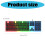 Gaming Keyboard Full Size LED Backlit Quiet 104-Key Wired 3