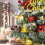 Mini Artificial Christmas Tree LED Snowy Red Christmas Decoration 45cm — mini artificial tree, red tree 45cm 4