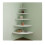 Hoekwandplank, walnoot, halfrond, wandmontage 6