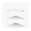 Hoekwandplank, walnoot, halfrond, wandmontage 8