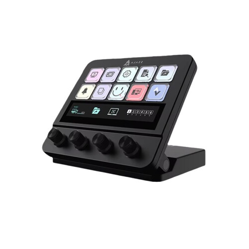 Ajazz AKP05 Mechanical Macro Keyboard Multifunction Desktop USB  Keyboard Multimedia StreamDock Office Laptop Controller A 1