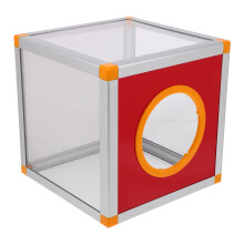 Square Raffle Tickets Box Event Supplies 1 Set