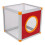 Square Raffle Tickets Box Event Supplies 1 Set 1