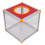 Square Raffle Tickets Box Event Supplies 1 Set 5