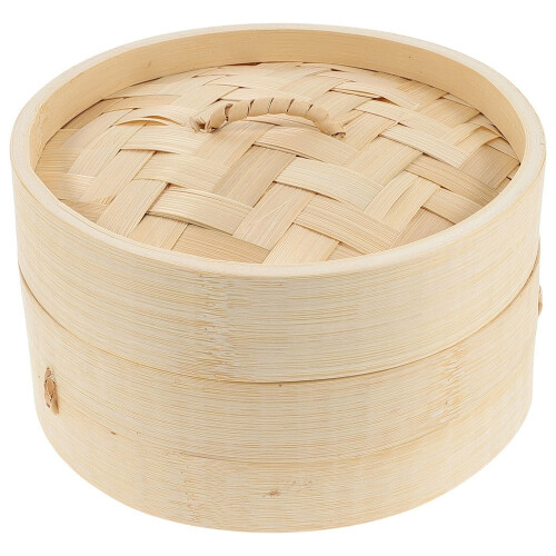 Bamboo Steamer Basket Set for Kitchen