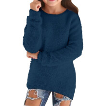 Girls' Sweaters Casual Lightweight Long Sleeve Pullover