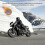 AuroraX Motorcycle Gloves Black Winter Thermal Insulated 6