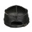 Leather Baseball Cap Unisex Black Brown Flat Top 2
