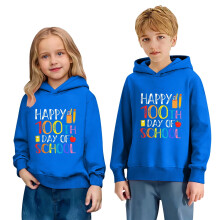 100 Days of School Hoodie Kids Long Sleeve