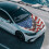 American Flag Bald Eagle Car Hood Cover Polyester 1 Piece 4