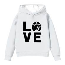 Kids Hoodie Horse Print Pullover Sweatshirt 2-14 Years