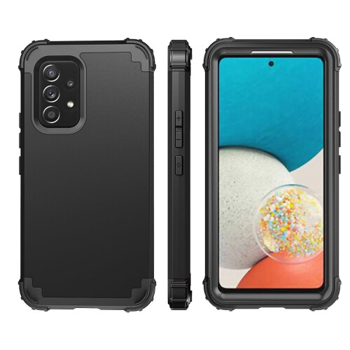 Samsung A53 5G Military-Grade Defender Case Black 1