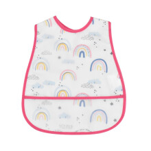 Soft Short Sleeve Bib for Toddlers and Kids up to 13 Years