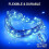 Solar Copper Fairy Lights Blue 98FT 300LEDs 8