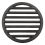 Cast Iron Round Bottom Fire Grate for BBQ Grill 9 Inch Black 1