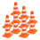 Traffic Cones for Driving Practice 10 Pcs 6