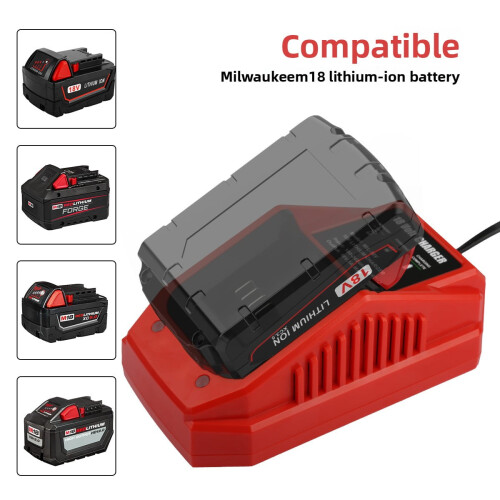 18V 3A Charger for Milwaukee M18 Batteries 1
