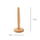 Paper Towel Holder Vertical Beech Wood Countertop 3