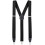 Men's Y-Back Leather Suspenders with Clips 1