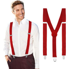 Men's Suspenders for Halloween Cosplay and Formal Wear