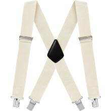 Men's X-Back Suspenders 2 Inch Wide Adjustable Heavy Duty