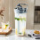 Slim Fridge Pitcher 67 oz Leak-Proof Portable 2