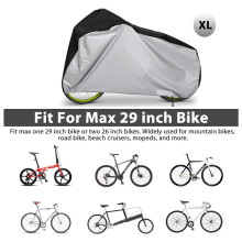 Bike Cover Waterproof Outdoor Storage for 1 Bike up to 29