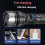 Ultimate Survival Flashlight LED Digital Display IPX7 5