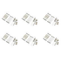 48x Metal Chassis Pull Rods Link Suspension Tie Rod for MN D90 D91 D96 D99 D99S MN90 MN99S 1/12,Silver