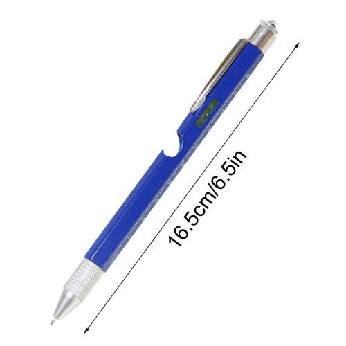 Multitool Pen with LED Light 9-in-1 Blue 2
